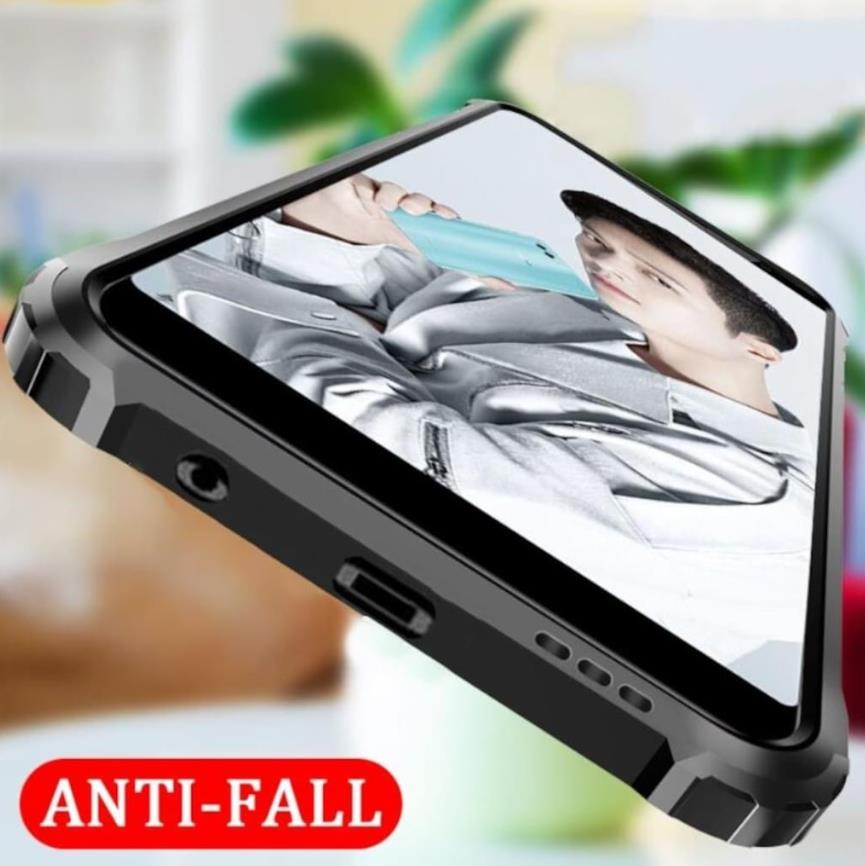 Samsung Galaxy M31 Kamera Korumalı Armor Hybrid Zırh Kılıf