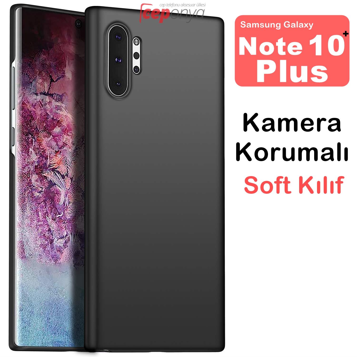 Samsung Galaxy Note 10+ Plus Kaliteli Kamera Korumalı Kılıf