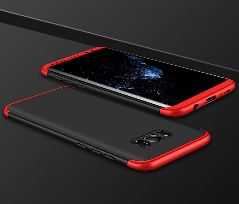 Samsung Galaxy S8 Plus Kılıf Zore Kamera Korumalı 360 Tam Koruma Ays