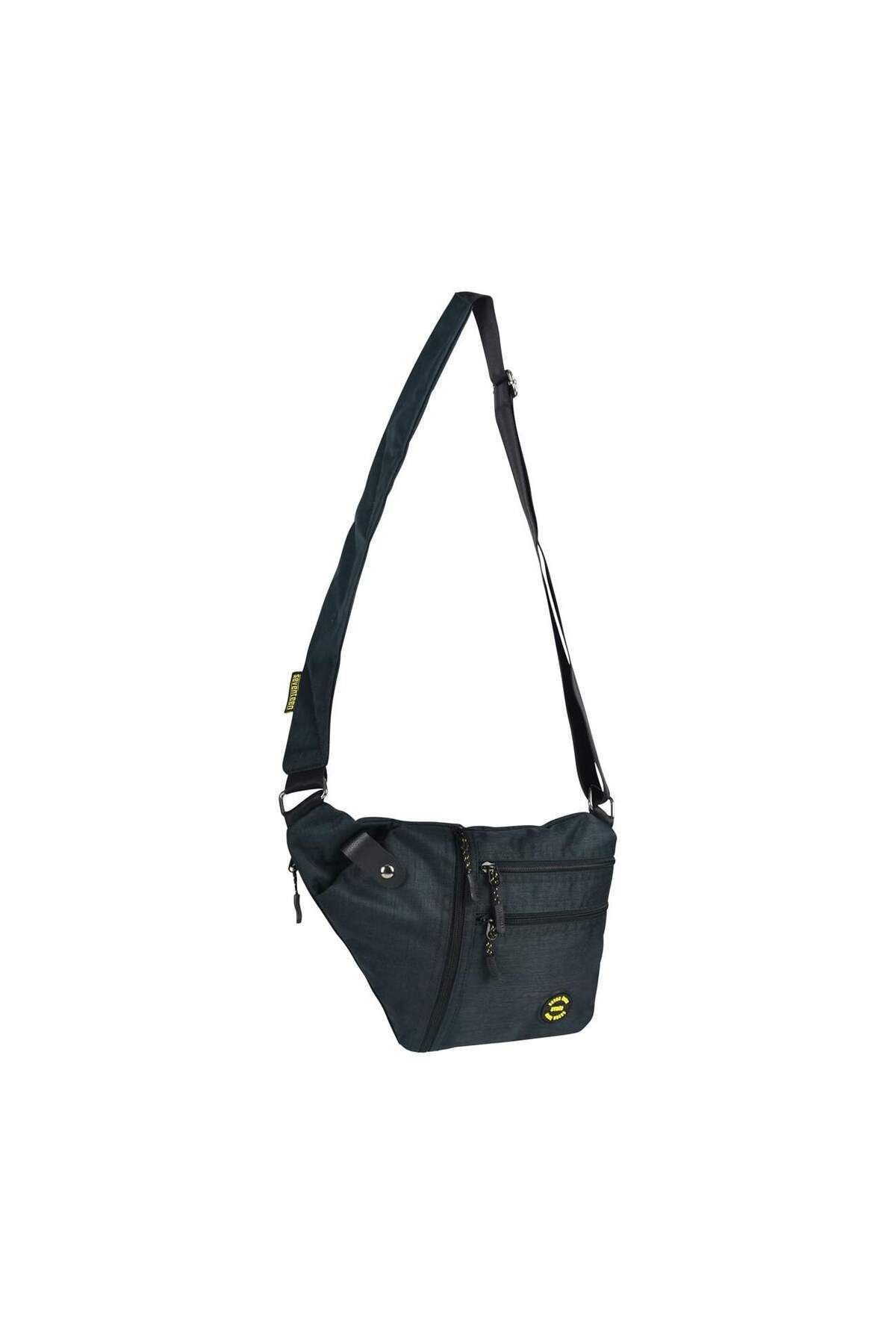 Seven Teen Siyah Renk Body Bag Çapraz Çanta 4985