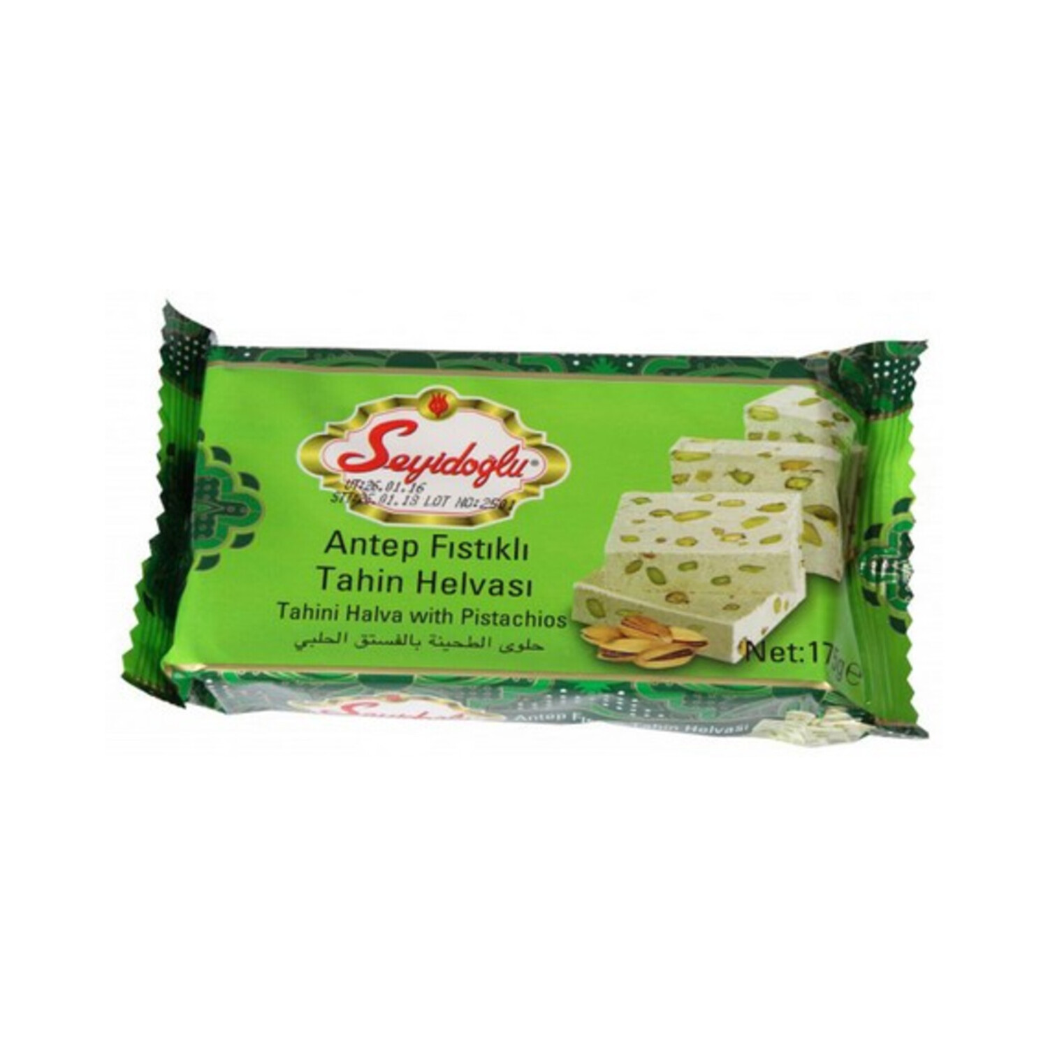 Seyidoğlu Helva 175 Gr Fıstıklı