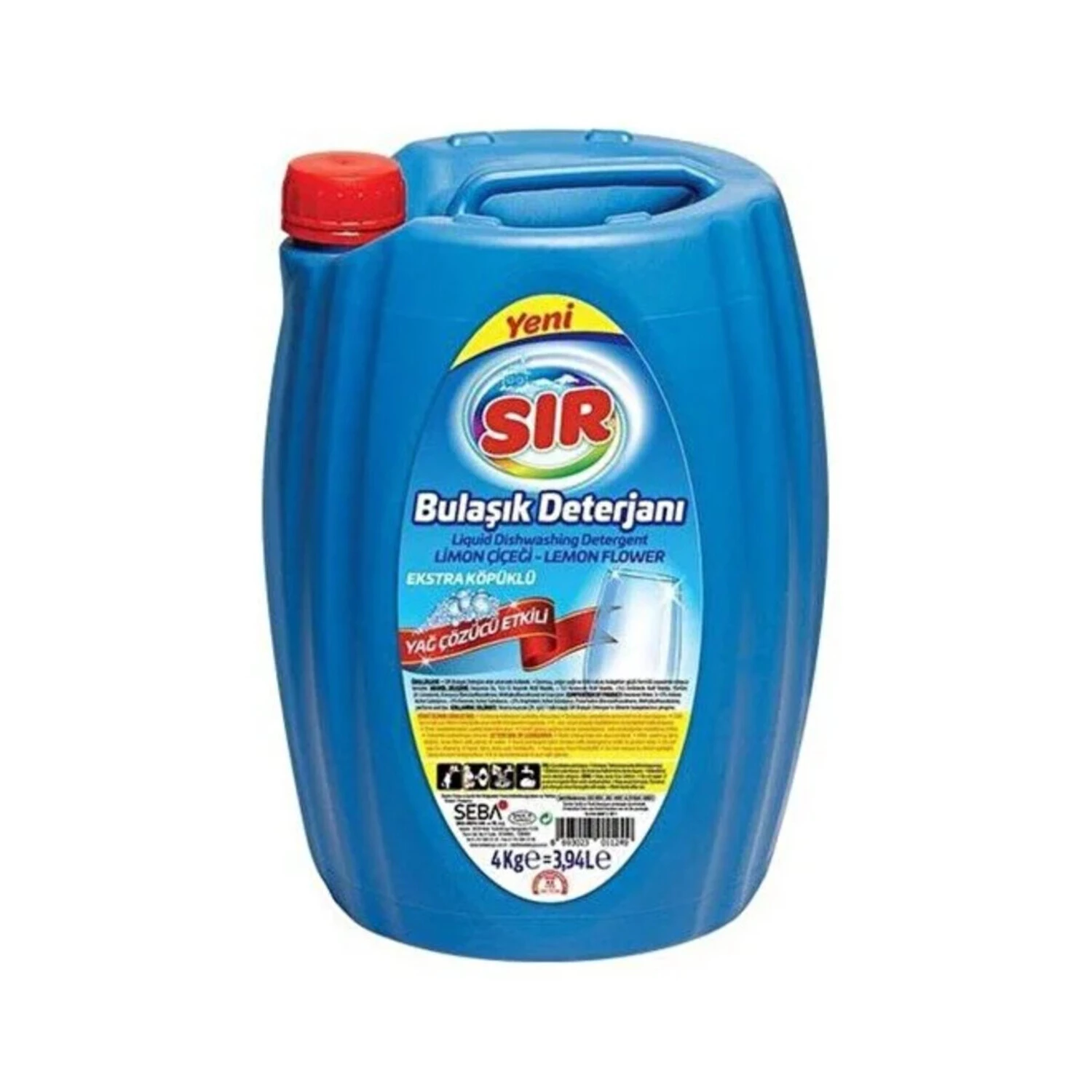 Sır Bulaşık Deterjanı 4 Kg Limon