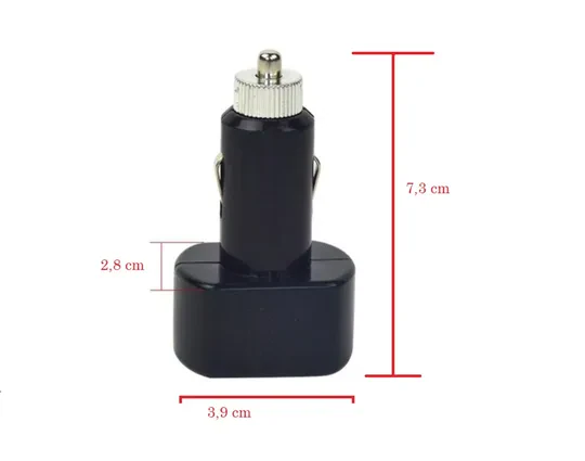 12-24V Dijital Oto Araç Çakmaklık Akü Volt Ölçer Akü Voltmetre