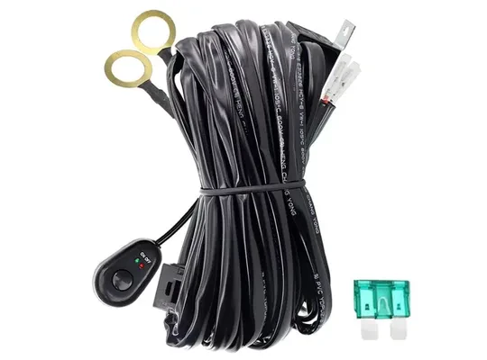 300W 16 AWG Kablo Demeti 15A Off Road Led Açma Kapama Kumandalı Kablo