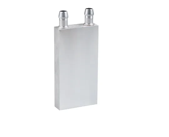 Alimünyum Su Sıvı Isıtma CPU Soğutma Bloğu 40x120x12mm 4x12cm