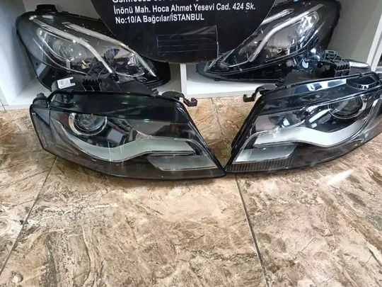Audi A4 2009-12 Sağ Sol LED Zenon Far Sıfır Yns