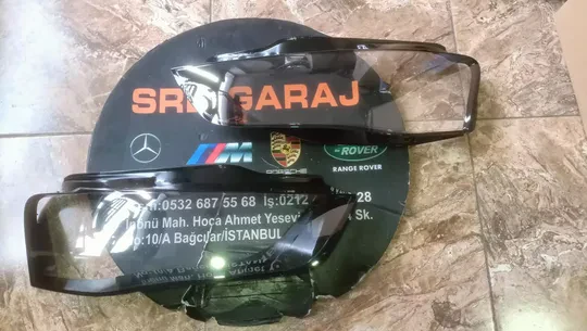 Audi A4 2012 2015 Sağ Sol Far Camı