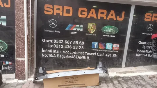 Audi A4 2017 2020 Çıkma Arka Tampon 8W9807511AG 8W8807511AE