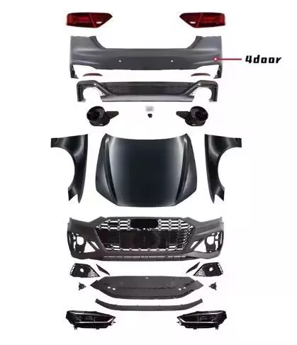 Audi A5 2008-15 İçin 2025E Dönüşüm Body Kit