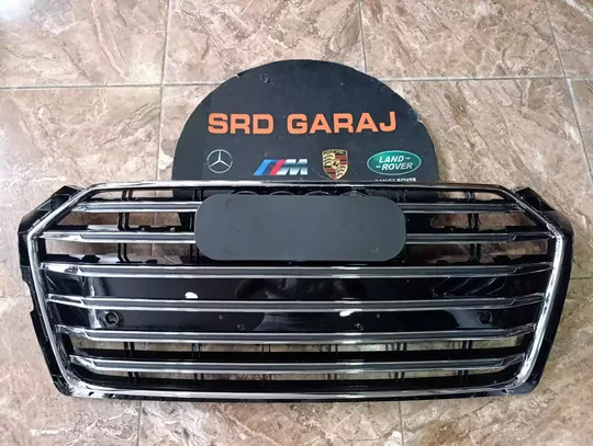 Audi A5 2016-19 S5 Krom Siyah Panjur