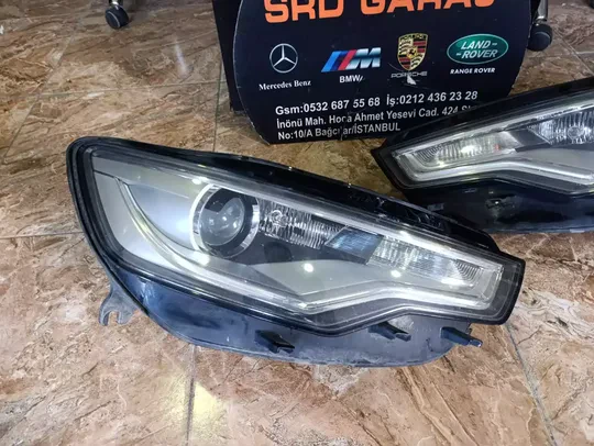 Audi A6 2012-15 Sağ Sol Zenon Far Sökme Hatasız 4G0941005 4G0941006