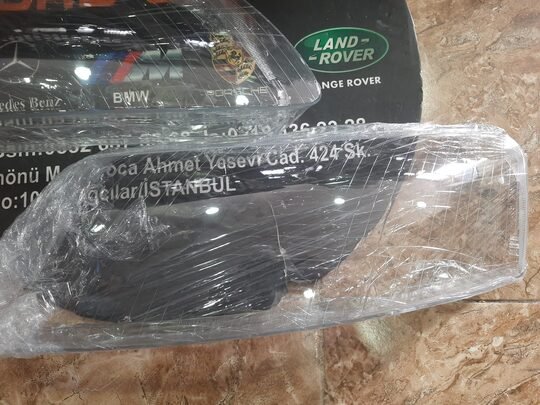 Audi A6 C6 Sağ Sol Far Camı