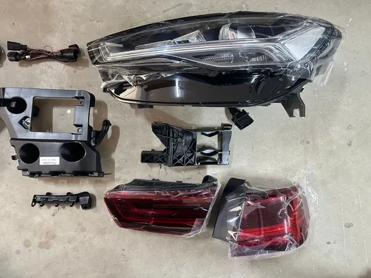 Audi A6 S Lıne 2012 2019 Donusum Setı Farlı Stop Lu