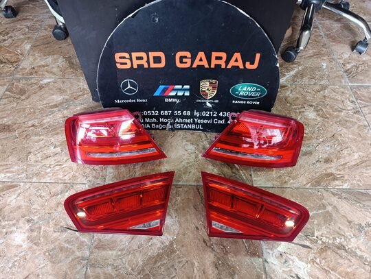 Audi A8 2011-15 Sağ Sol İç Dış Stop Çıkma Orj 4H0945094 4H0945093 4H0945095 4H0945096
