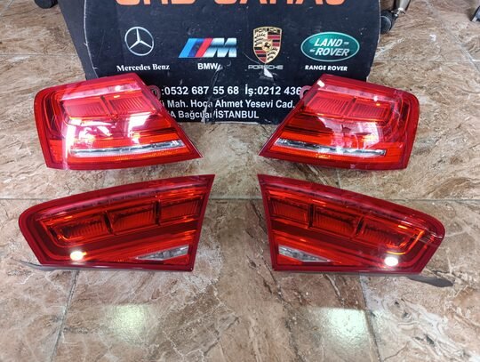 Audi A8 2011-15 Sağ Sol İç Dış Stop Çıkma Orj 4H0945094 4H0945093 4H0945095 4H0945096