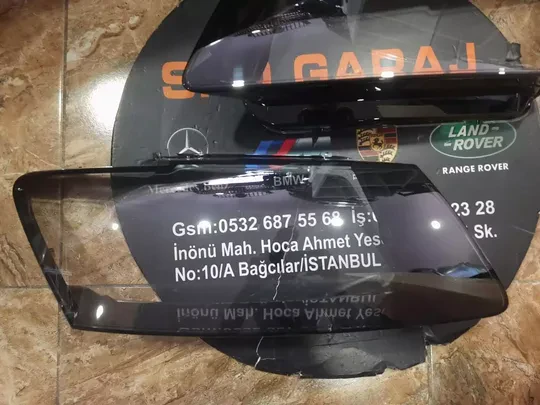 Audi Q5 2014- Sağ Sol Far Camı