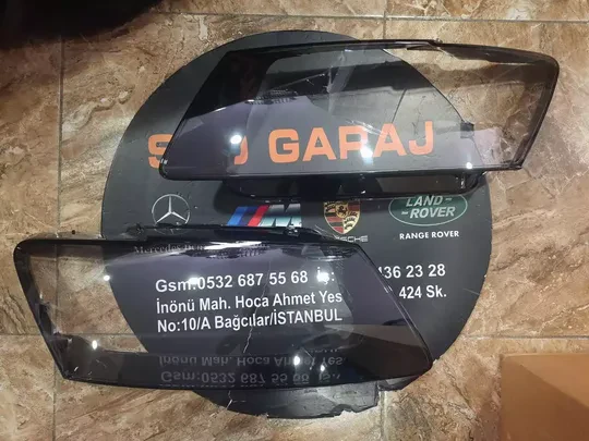 Audi Q5 2014- Sağ Sol Far Camı