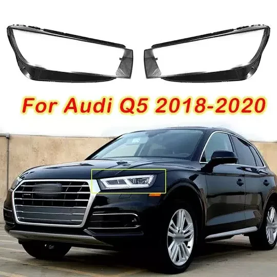 Audi Q5 2018 2020 Sağ Sol Far Camı