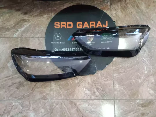 Audi Q5 2021- Sağ Sol Far Camı