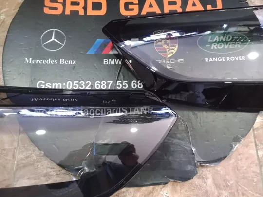 Audi Q5 2021- Sağ Sol Far Camı