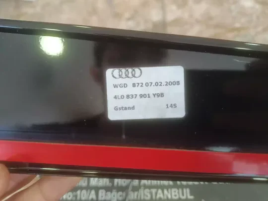 Audi Q7 2007-15 Sol Kapı Direk Çıtası Sıfır Orj 4L0837901Y9B