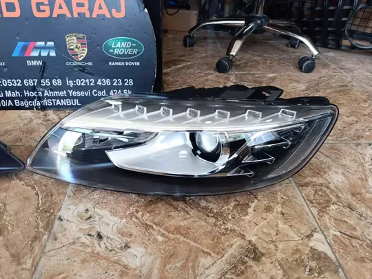 Audi Q7 2010-14 Sağ Sol LED Far 4L0941030AC 4L0941029AC