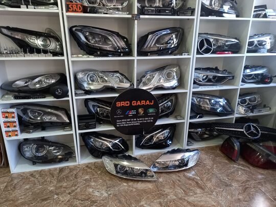 Audi Q7 Zenon Sag Sol Far