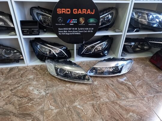 Audi Q7 Zenon Sag Sol Far