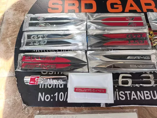 Audi V8BİTURBO S-Line Quattro Arma Logo