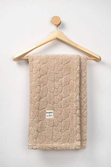 Bebelinna 4269 Kadife Battaniye 80x90 Kahve