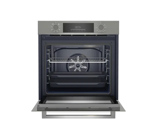 BEKO BFC 430 G 8 FONK CAM GRİ DJ SAAT FIRIN