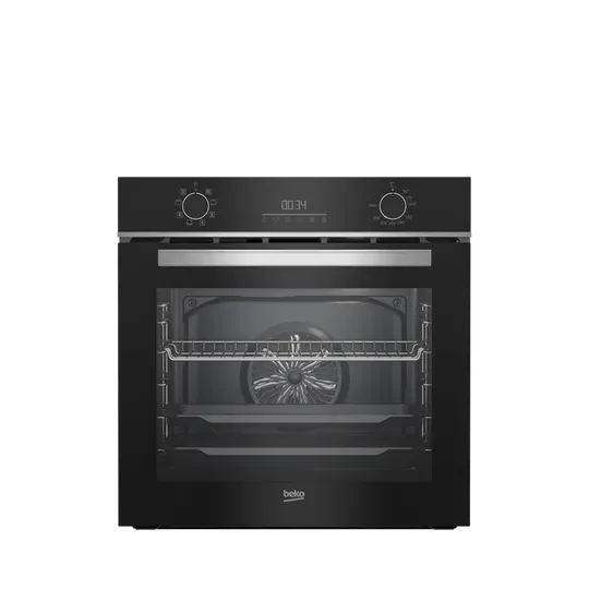 BEKO BFC 430 S 8 FONK CAM SİYAH DJ SAAT FIRIN
