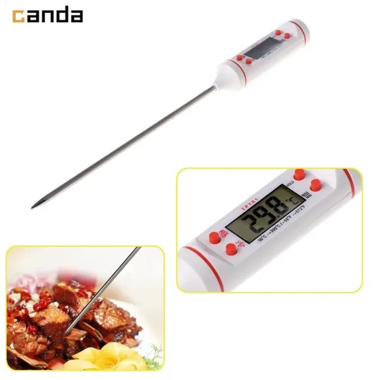 Dijital LCD Süt Termometresi Daldırmalı Termometre Mama