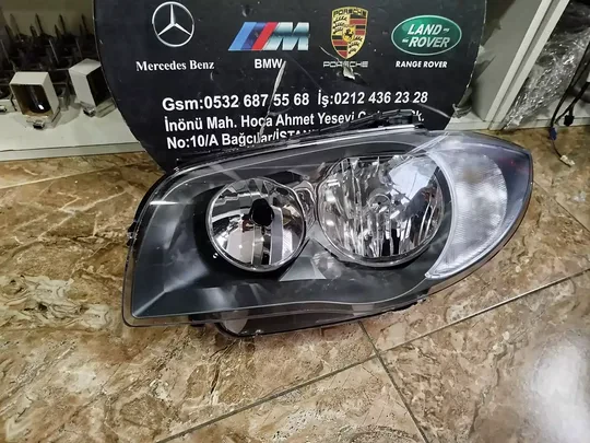 BMW 1 Serisi E87 Halojen Far Sıfır Taiwan 63117193387