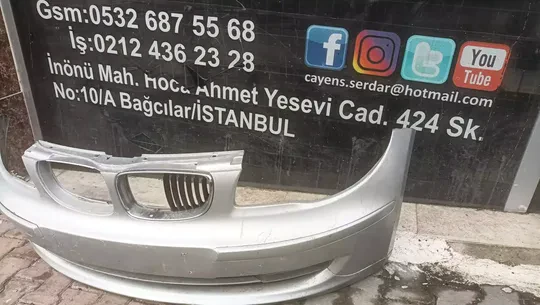 BMW 1 Serisi E87 LCI Çıkma Orj Ön Tampon 7166462