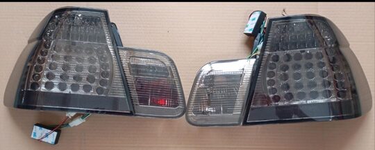BMW 3 Serisi E46 1998-01 Sedan Füme Stop Set