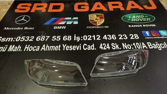 BMW 3 Serisi E90 Xenon Far Camı