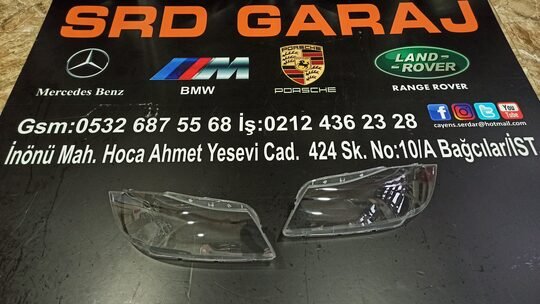BMW 3 Serisi E90 Xenon Far Camı