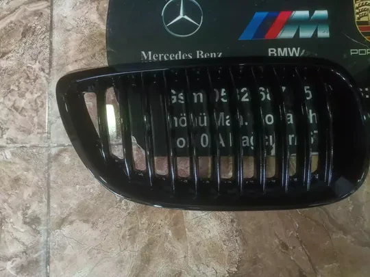 BMW 3 Serisi E92 Panjur M Renkli Piano Siyah