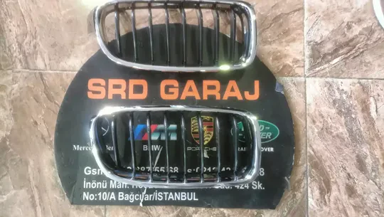 BMW 3 Serisi F30 Sağ Siyah Krom Sport Panjur 7260498