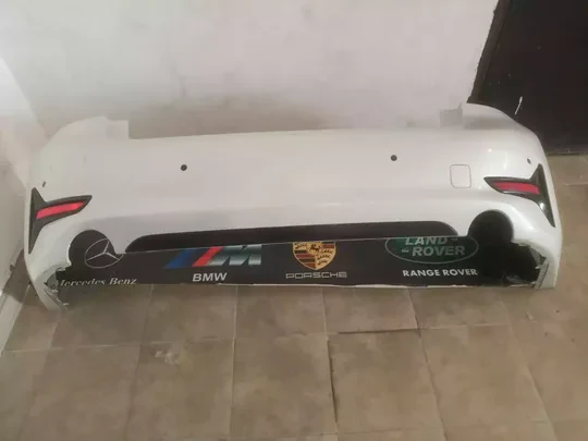 BMW 3 Serisi G20 2019- Çıkma Dolu Beyaz Arka Tampon