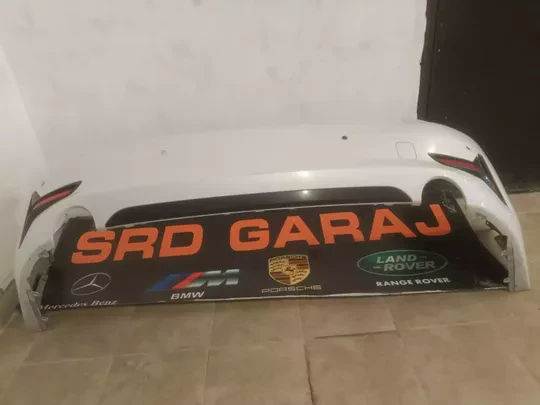 BMW 3 Serisi G20 2019- Çıkma Dolu Beyaz Arka Tampon
