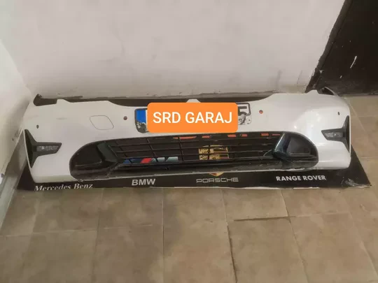 BMW 3 Serisi G20 2019- Çıkma Dolu Beyaz Ön Tampon