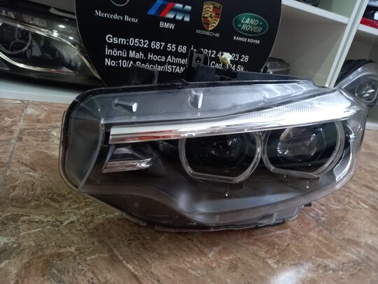 BMW 4 Serisi F32 F33 F36 Makyajlı Sol LED Far