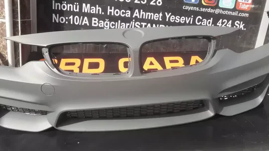 BMW 4 Serisi F32 M4 Ön Tampon Dolu