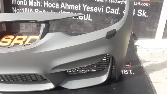 BMW 4 Serisi F32 M4 Ön Tampon Dolu