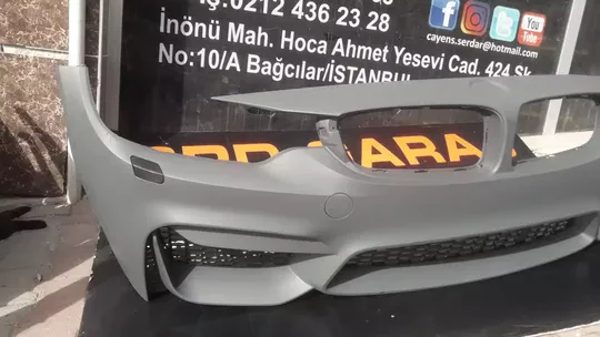 BMW 4 Serisi F32 M4 Ön Tampon Dolu