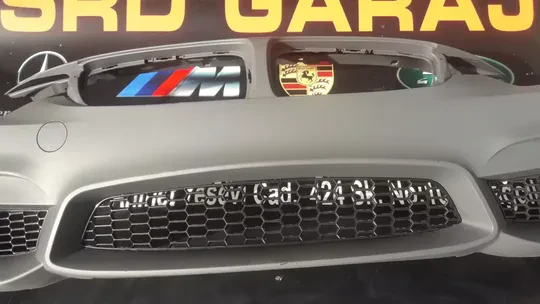 BMW 4 Serisi F32 M4 Ön Tampon Dolu