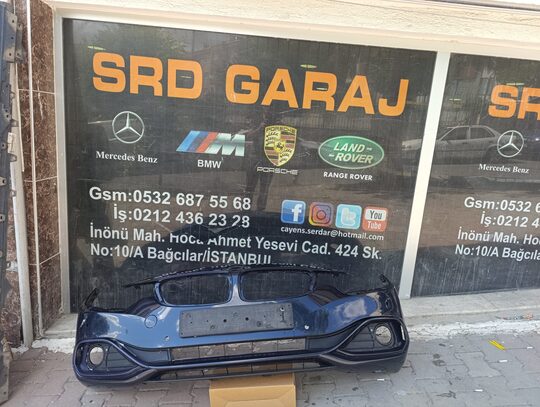 BMW 4 Serisi F32 Ön Tampon Çıkma Orjinal Dolu 7294651