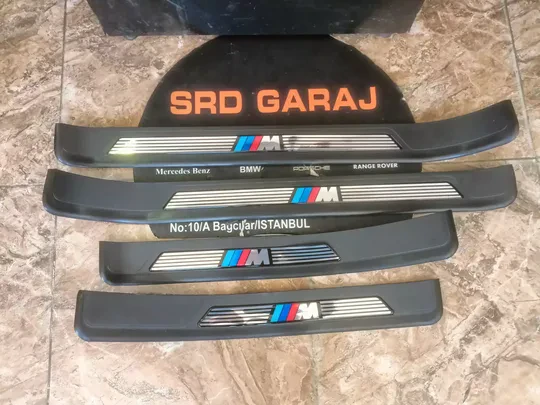 BMW 5 Serisi E39 M5 M-Tech Kapı Eşik Çıtası Seti